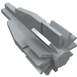 Engine Centre - Smooth Large / Light Bluish Gray