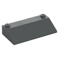 Brick Sloped 33° 3 x 6 No Inner Walls / Dark Bluish Gray