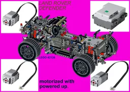 42110 LAND ROVER POWERED UP