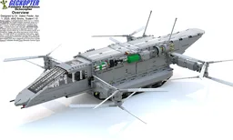 Geckopter: Foldable Amphibious Octocopter