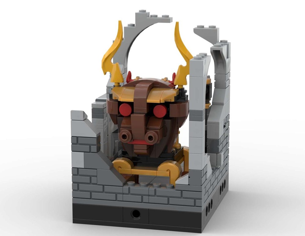 Lego Throne in Minotaur Maze