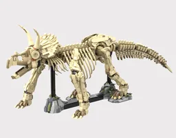 Dinosaur fossils: Triceratops