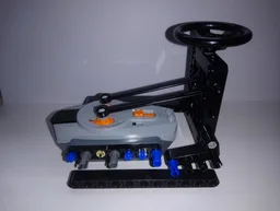 Steering remote for tracked vehicles