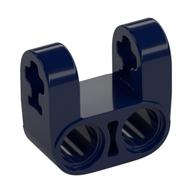 Lego Technic Axle and Pin Connector Perpendicular Double Split [Reinforced] / Dark Blue