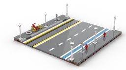 Mils 48x48 Road Plate With Tram Rails