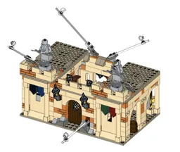 Harry Potter Quidditch Room - First Flying Lesson set expansion