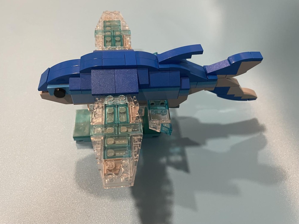 Lego Flying Fish Model