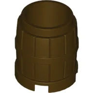 Barrel 2 x 2 x 2 / Dark Brown