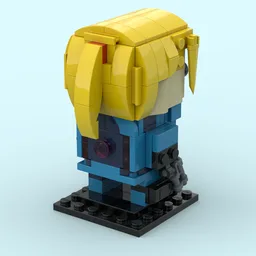 Samus Brickheadz - Zero Suit Revised