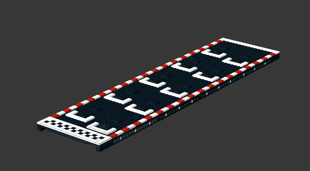 Lego F1 Collectibles Grid Display
