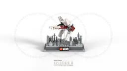 Micro Alpha-3 Nimbus class V-wing starfighter