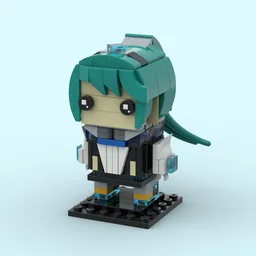 Pneuma Brickheadz - Xenoblade Chronicles 2
