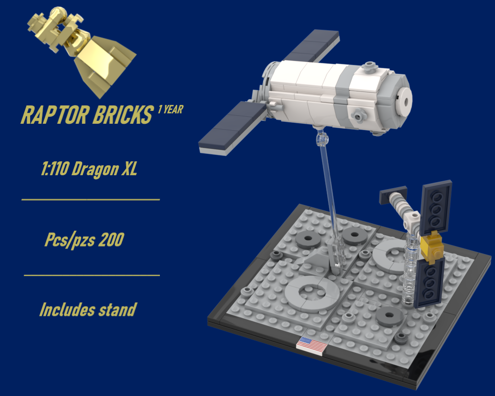 Lego 1:110 Scale Dragon XL