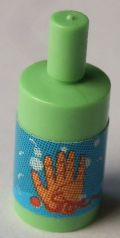 Lego Scala Accessories Bottle Simple with Hand Lotion Pattern (Sticker) - Set 3151