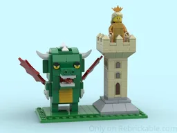 Brick-built Creature: Dragon