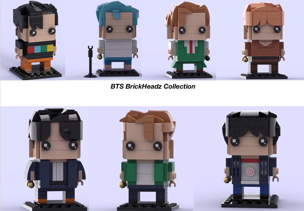 Lego BTS Bundle - Full Collection of all 7 members