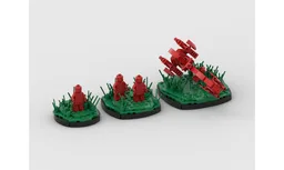 Minifig round display THEED fields