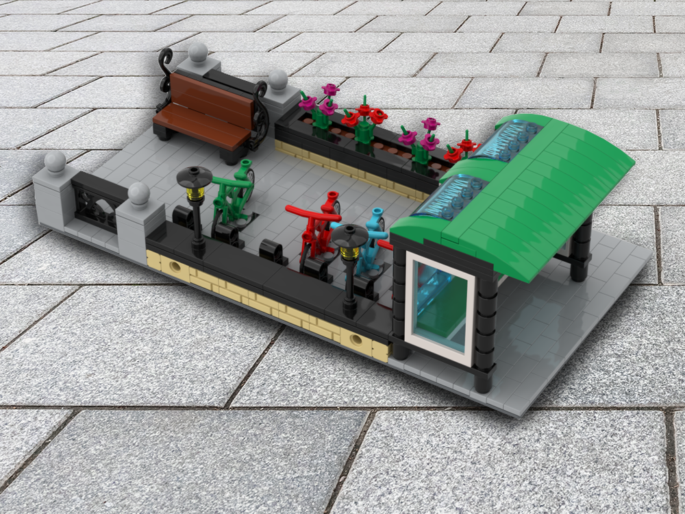Lego Modular Bus Stop