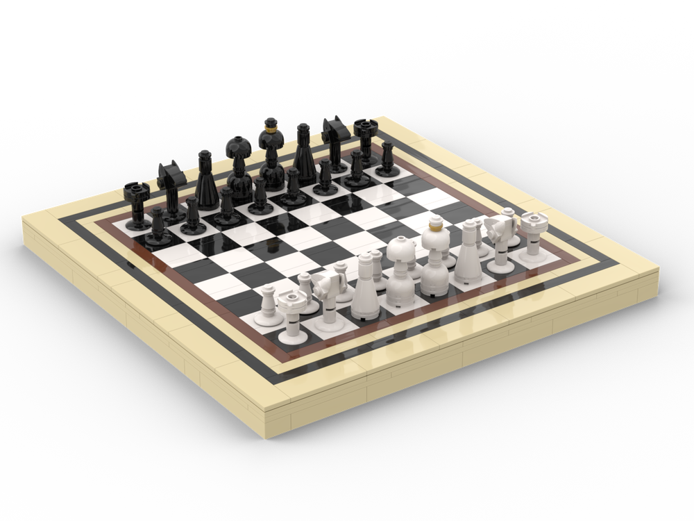 Lego Chess board game