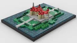 Moritzburg Castle - 1:1800