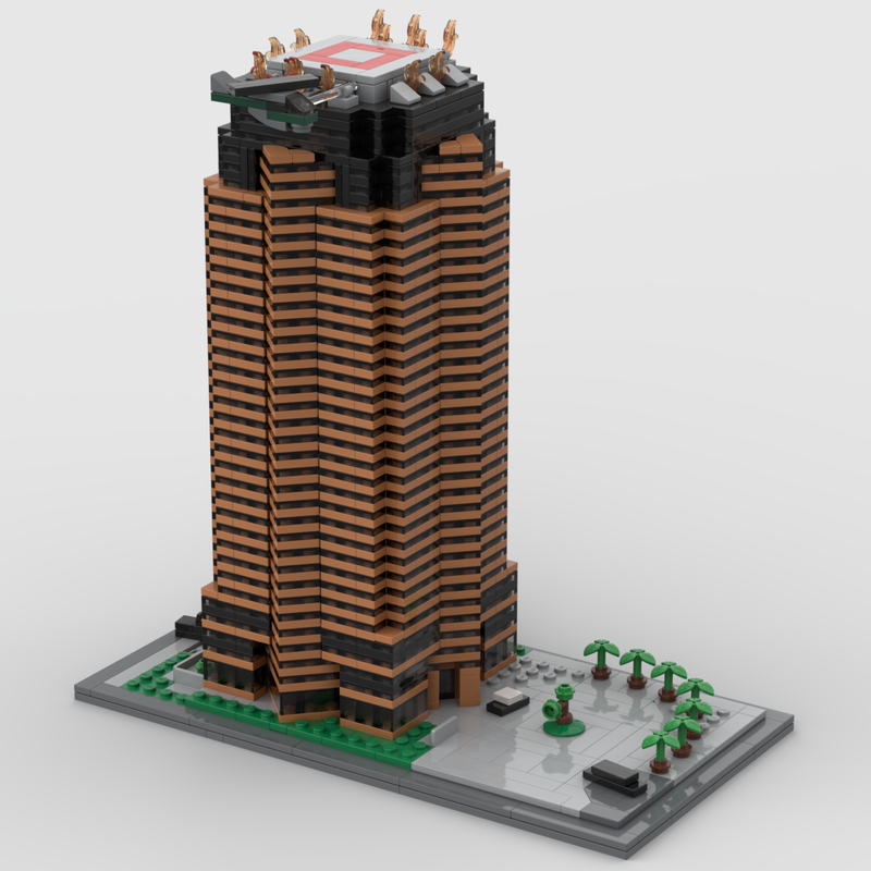 Lego Nakatomi Plaza - Die Hard