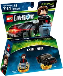 Fun Pack - Knight Rider (Michael Knight and K.I.T.T.)