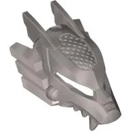 Large Figure Mask, Wolf / Flat Silver