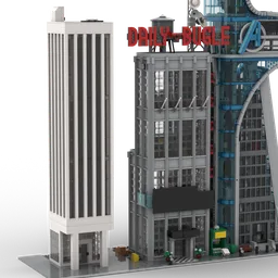 Cheap white skyscraper
