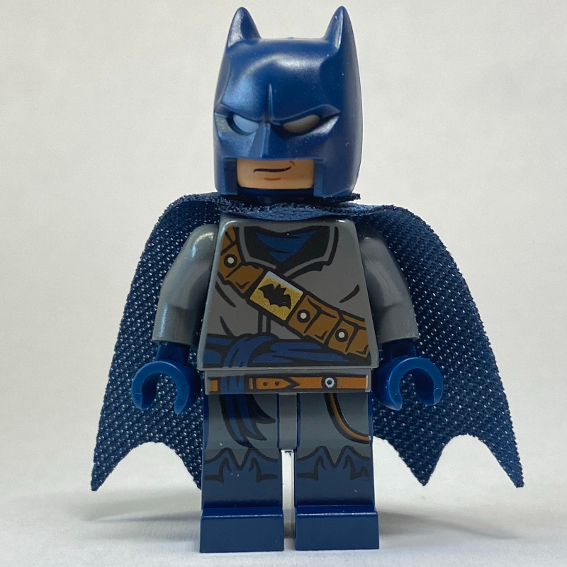 Lego Batman, Dark Bluish Gray Suit, Dark Blue Cape and Cowl (Pirate)