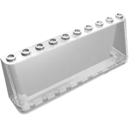 Windscreen 2 x 10 x 3 / Trans-Clear