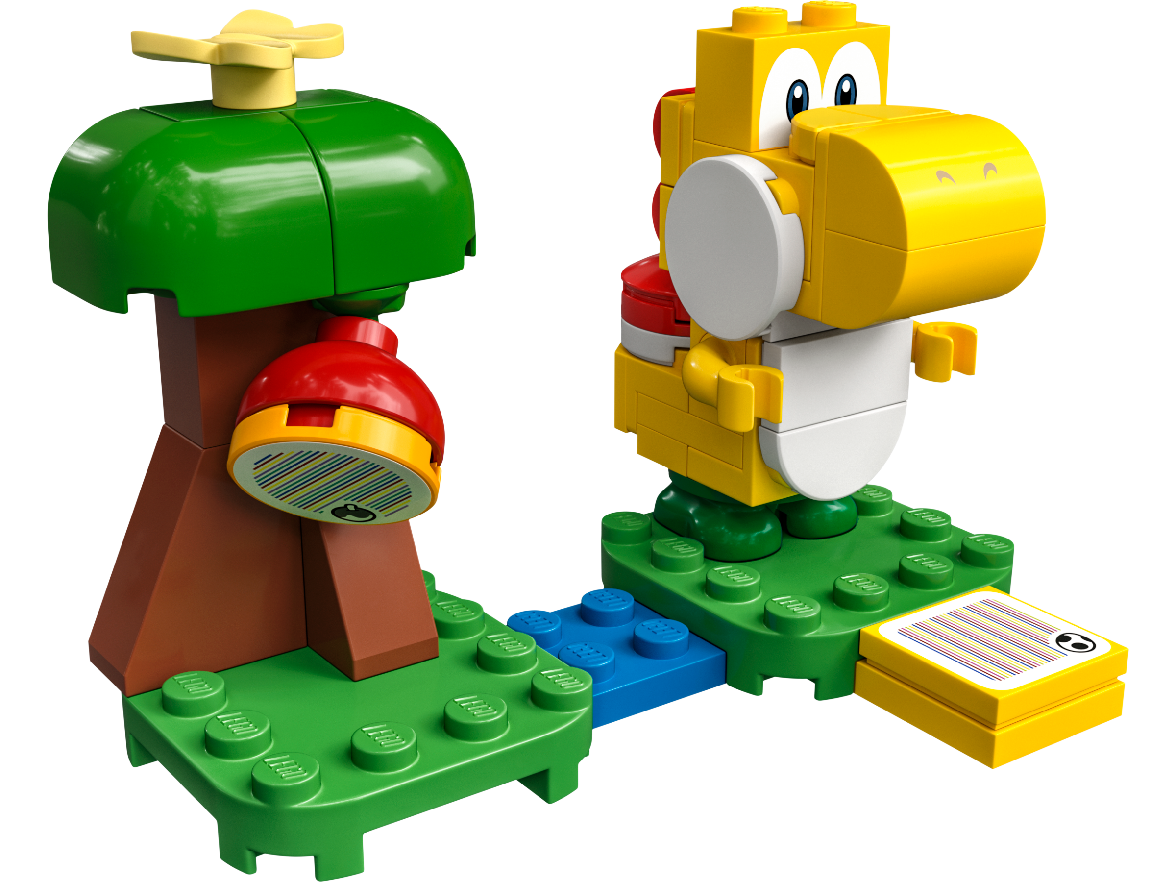 Lego Yellow Yoshi's Fruit Tree Expansion Set
