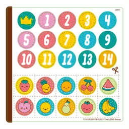Sticker Sheet for Set 41926-1 / [No Color/Any Color]