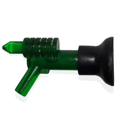 Lego Equipment Suction Cup Gun / Trans-Green