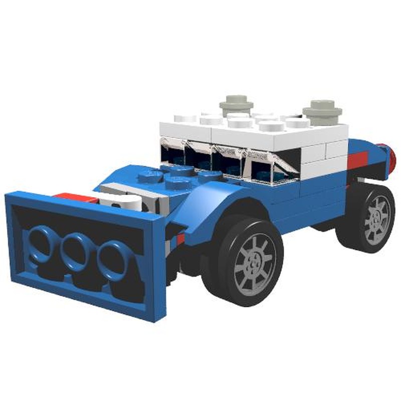 Lego 31027 Hummer with snow plow