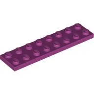 Plate 2 x 8 / Magenta