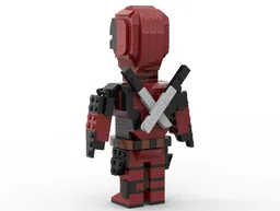 Dead-pool Lego Figure