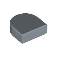 Tile Round 1 x 1 Half Circle / Sand Blue