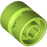 Wheel 11 x 12 with Hole Notched for Wheels Holder Pin / Lime