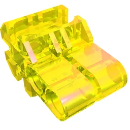 Technic Modular Connector / Trans-Yellow