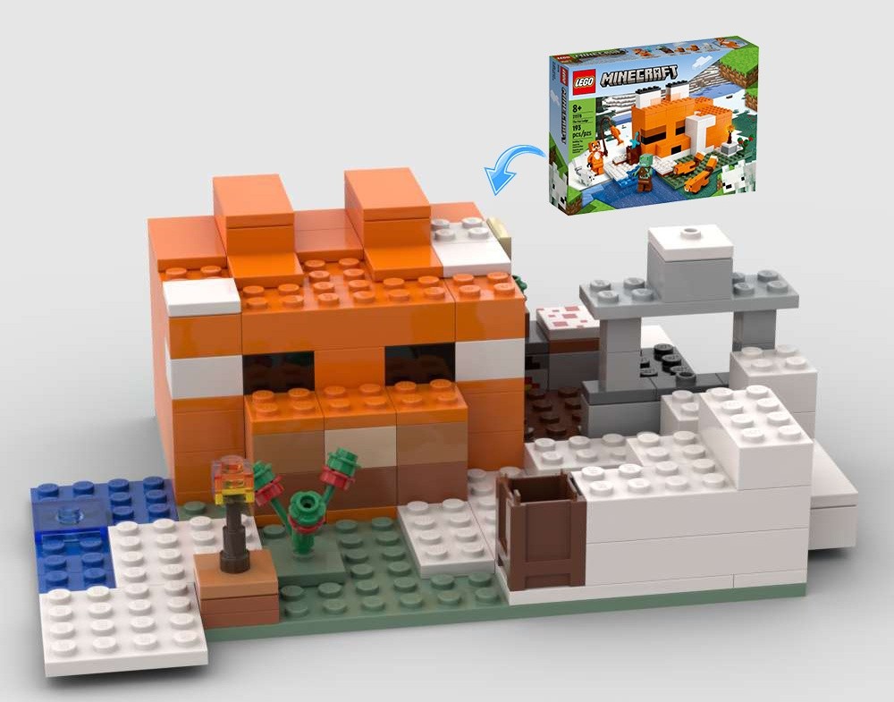 Lego Cat House 21178 Alternate Build