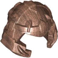 Lego Helmet with Cheek Protection and Thin Bands (Troll) / Metallic Copper