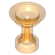 Equipment Ice Cream Sundae Glass / Trans-Orange