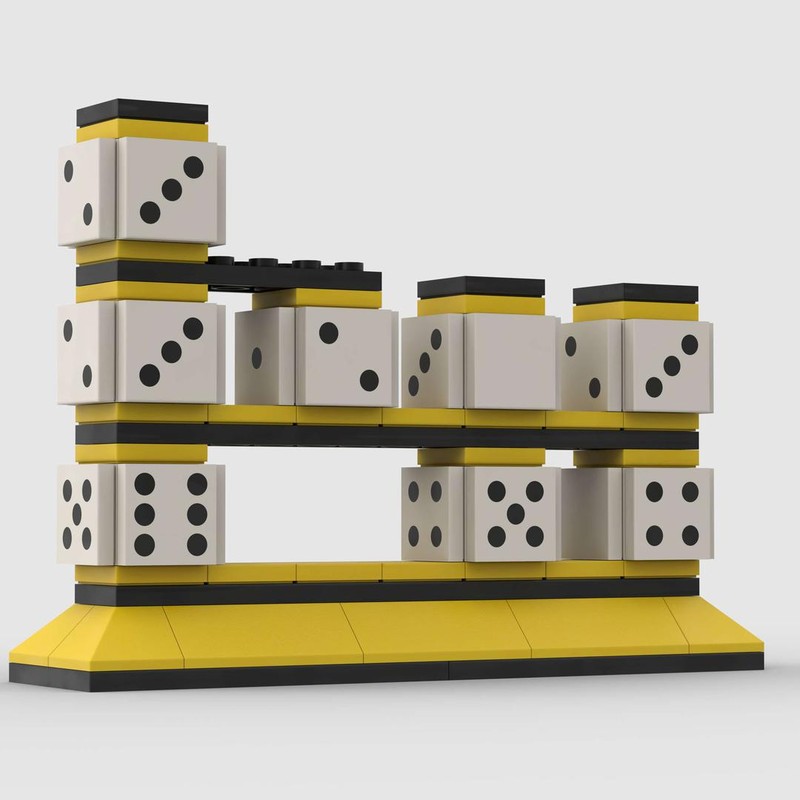 Lego Calendar in Dots