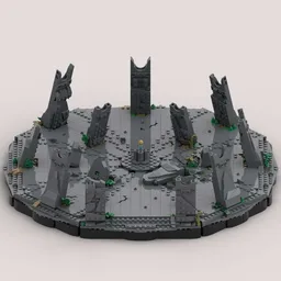 Seatos Temple Diorama