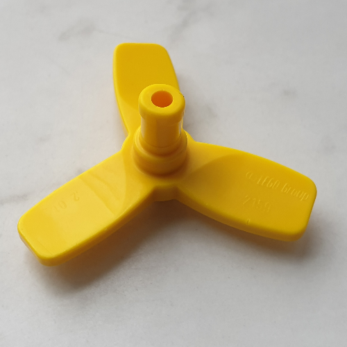 Lego Duplo Rotor / Propeller, 3 Blade / Yellow