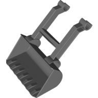 Lego Duplo Bulldozer Scoop / Dark Bluish Gray