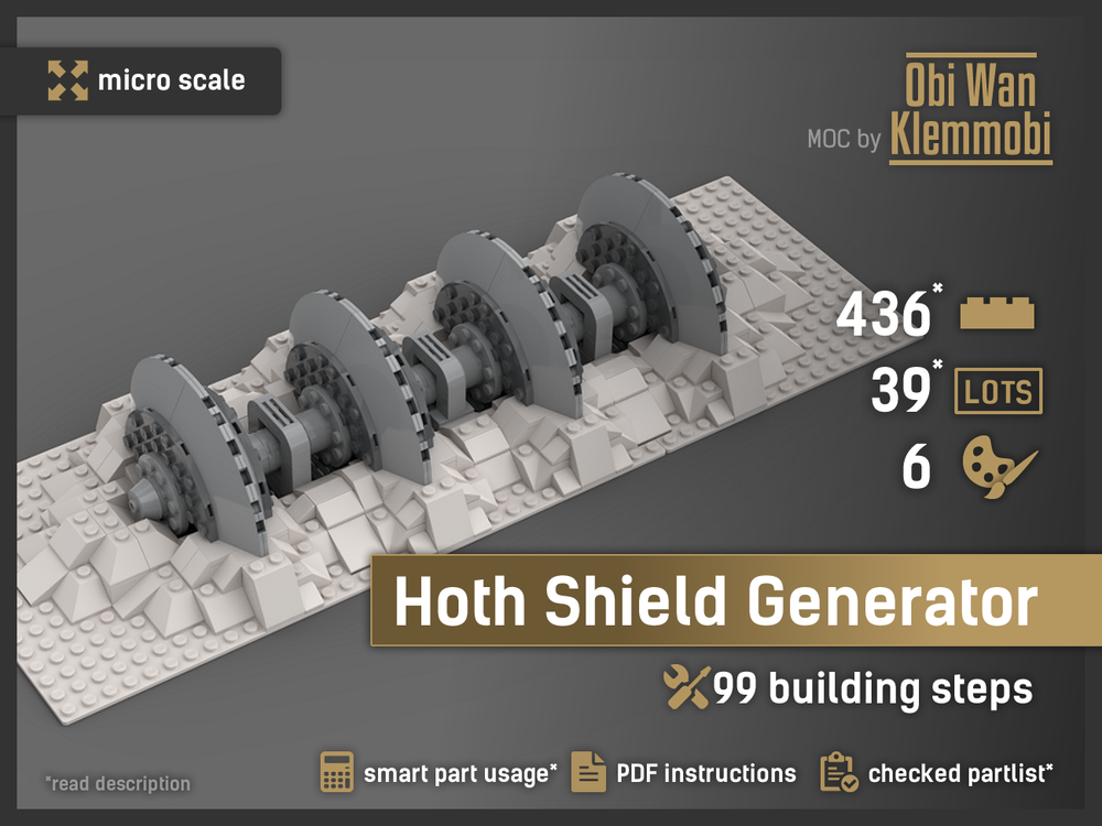 Lego Hoth Shield Generator