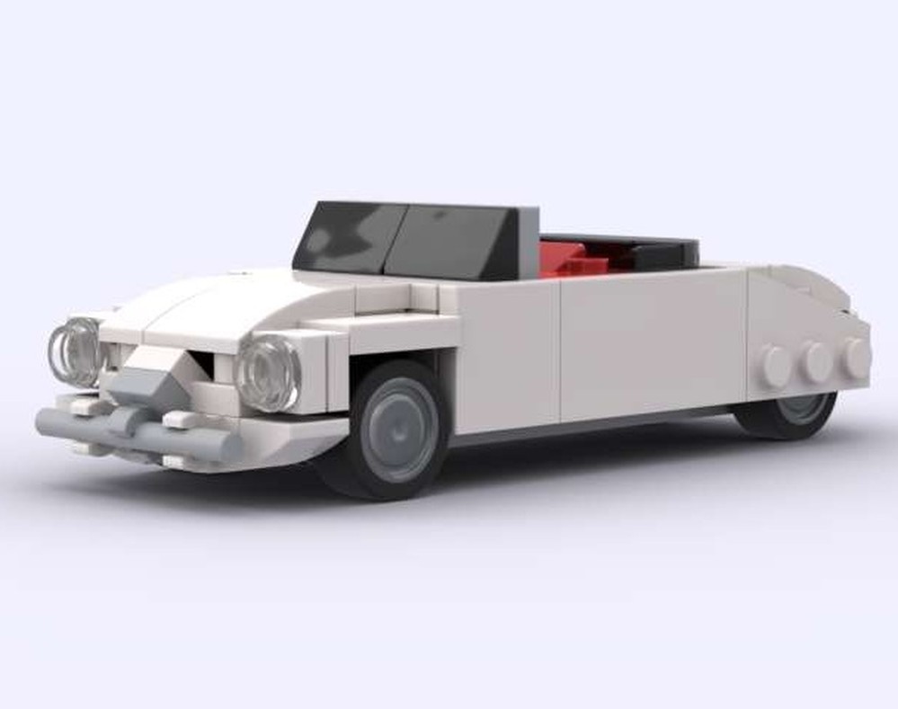 Lego Citroen DS Cabriolet mini-scale