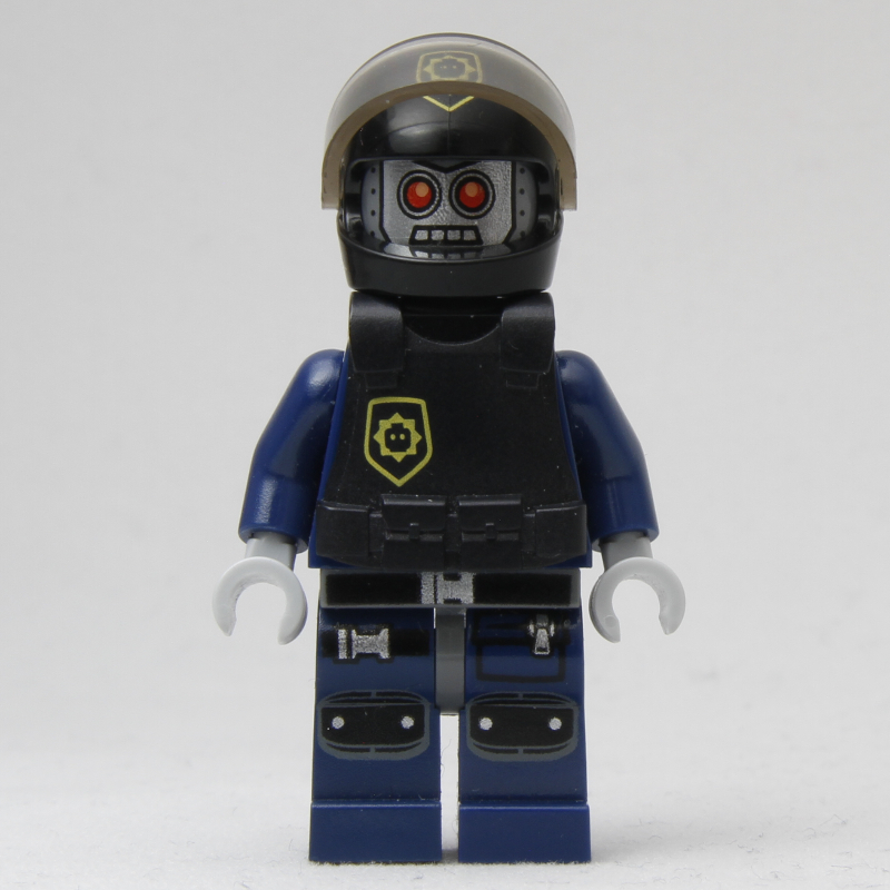 Lego Robot Police, Helmet, Armor