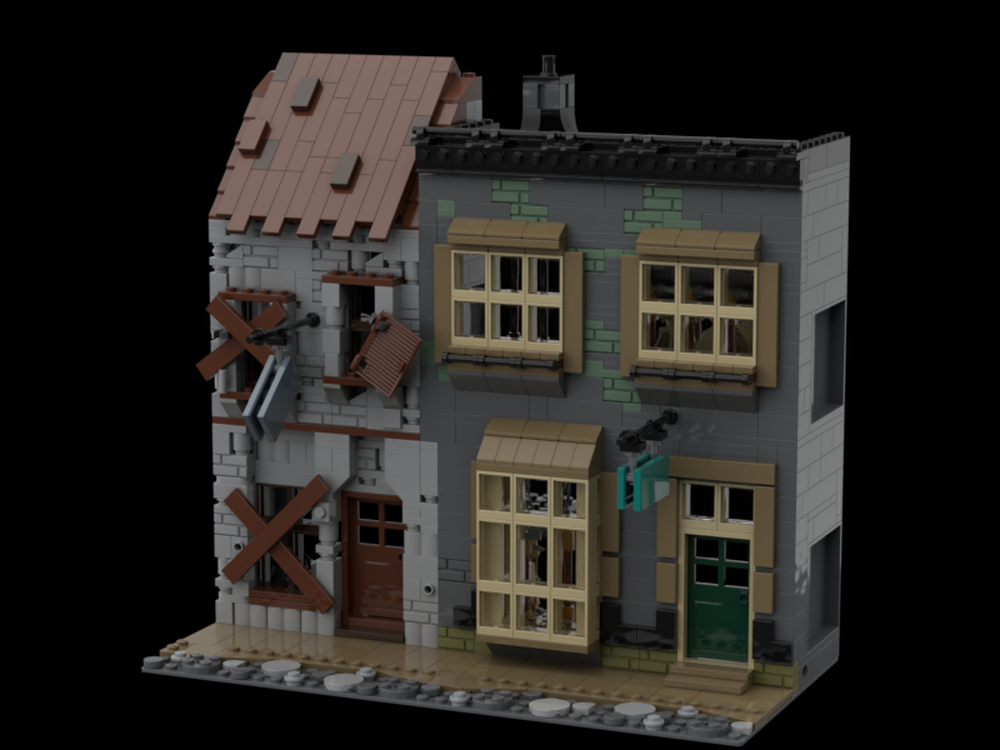 Lego Chimney sweep Elf & Moribund's